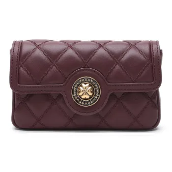 Miguel Vieira Cow Leather Shoulder Bag Crossbody Bag Women's Red
