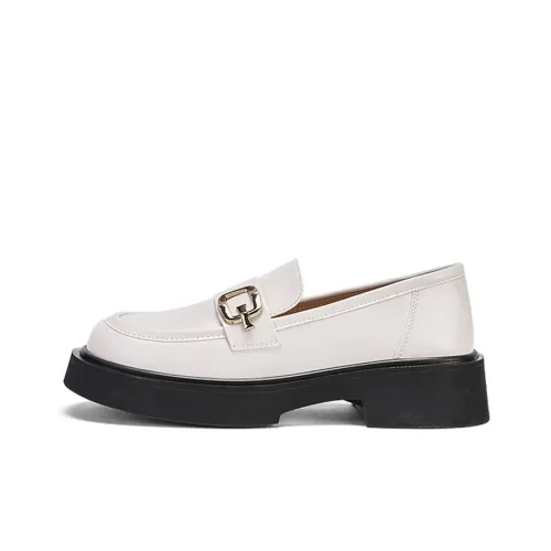 DAPHNE Platform Shoes Women's Beige