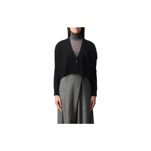 MaxMara Cropped Coats Women's Black