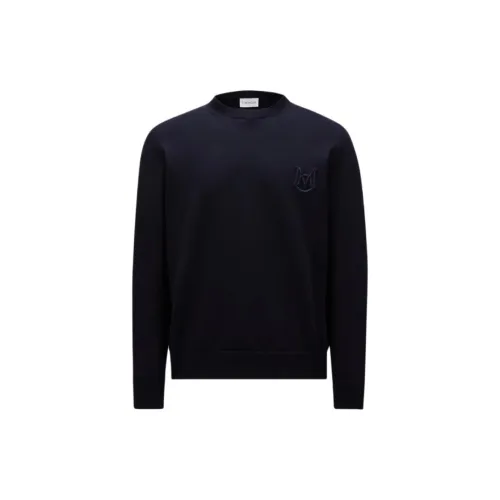 Moncler Monogram-embroidered Cotton Jumper