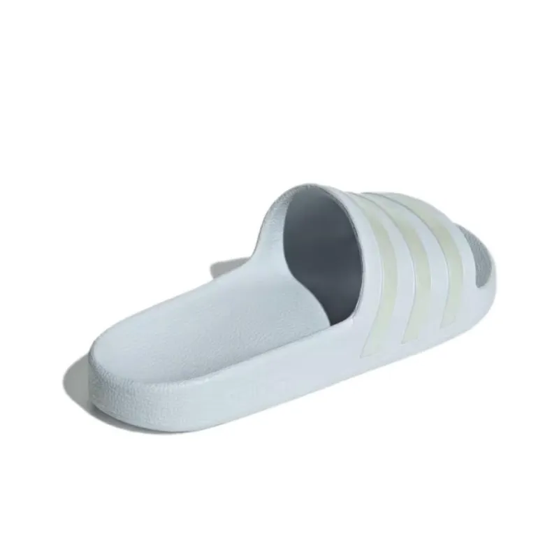 Adidas Adilette Slip Resistant Abrasion Resistant Slide Slippers Women's Blue-3