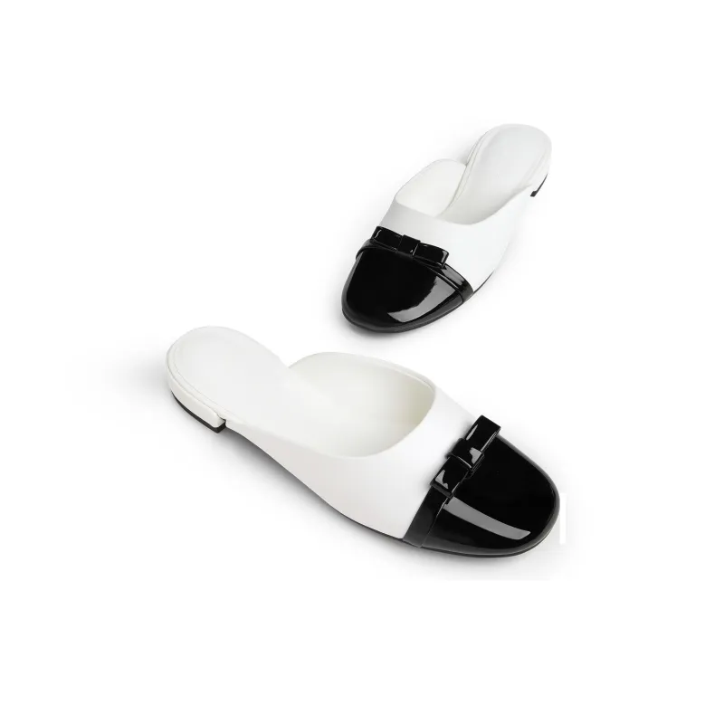 CHARLES&KEITH Composite Sole Slip Resistant Closed Toe Slippers 2cm Women's-2