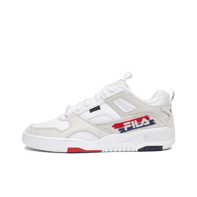 FILA Corda Low-Top Tennis Shoes Men's White-0