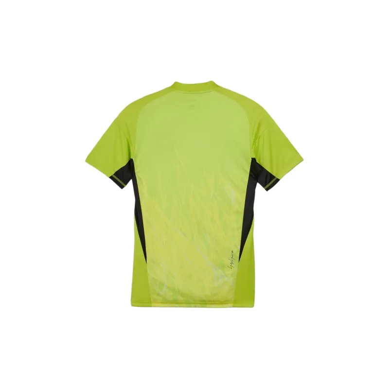 Y 3 JFA Co branded Series T Shirts Men Half Sunlight Yellow-1