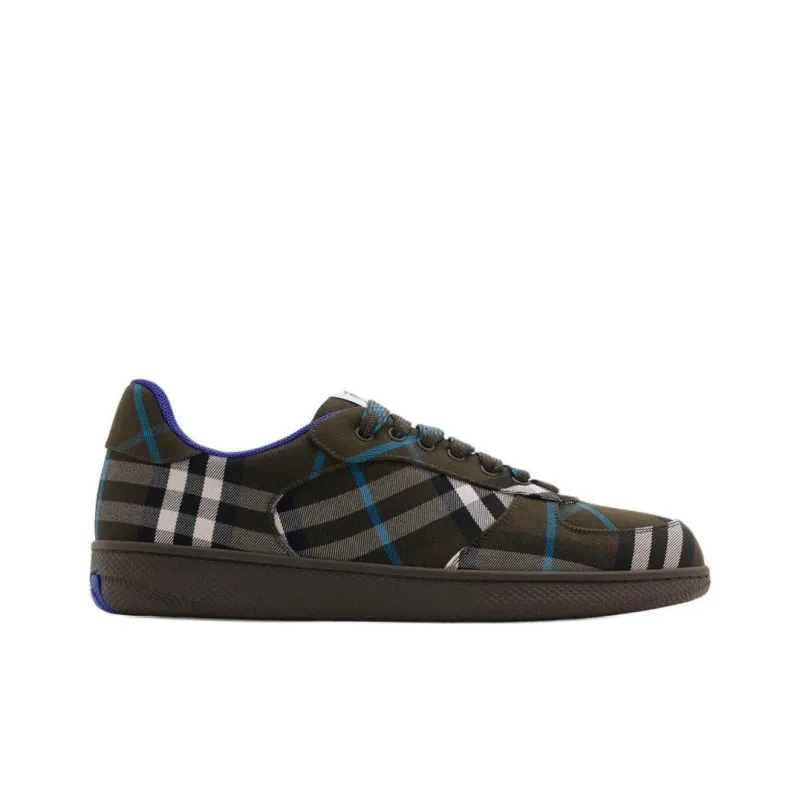 Burberry Terrace Skateboard Shoes Men's Brown-1