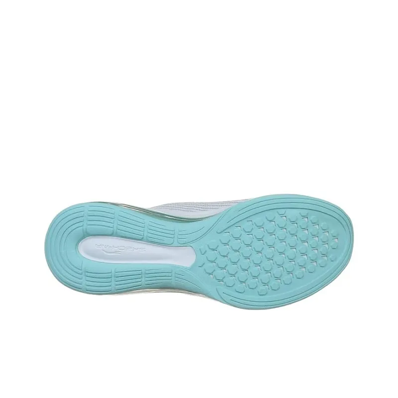 Skechers Air Element 2.0 Anti-Slip And Wear-Resistant Breathable Low-Top Casual Shoes Women's White Green-4