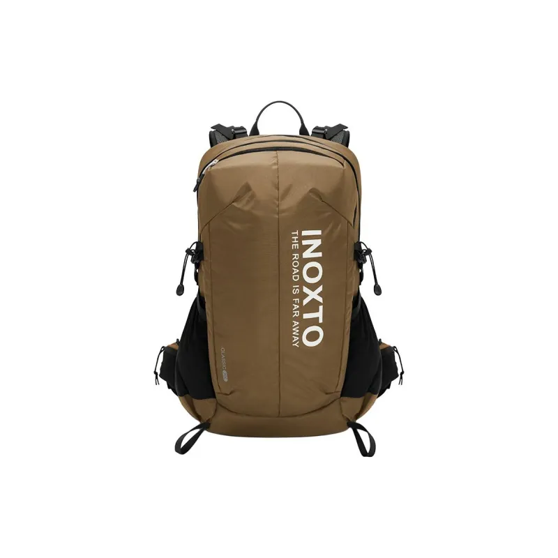 INOXTO Nylon 420D Outdoor Mountaineering Bag Backpack Unisex Red/Yellow/Blue/Black/Gray/Coffee-21
