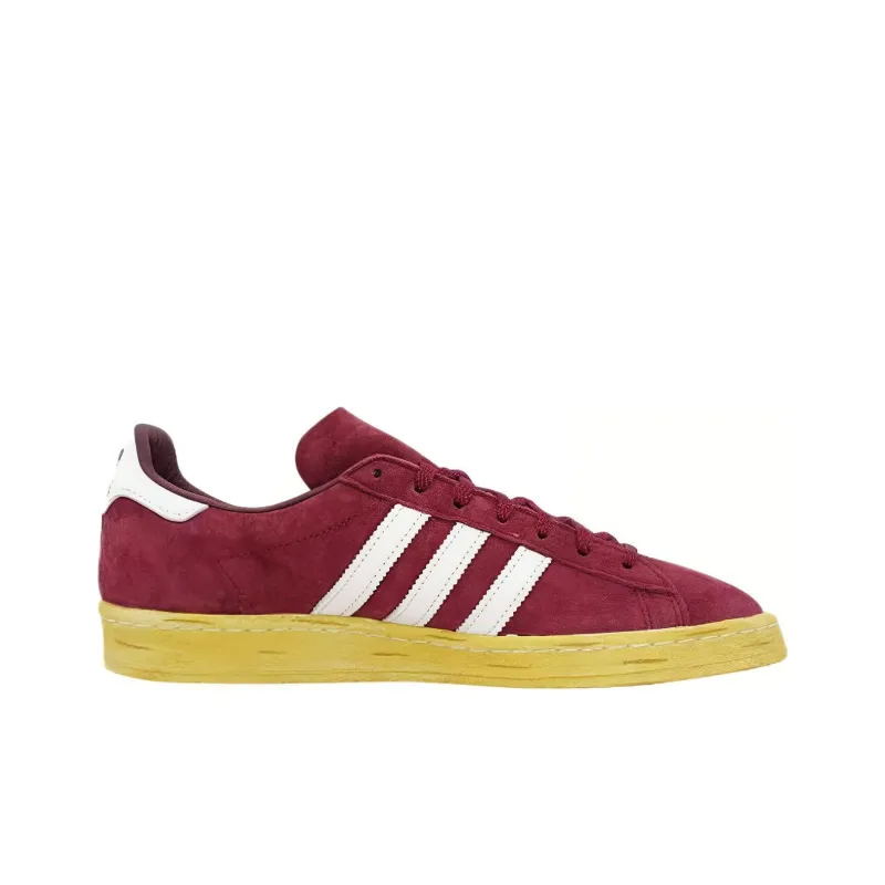 Mita Campus x Adidas 80s Cardinal Cushioning Wear-Resistant Low-Top Skateboard Shoes Unisex Red-1