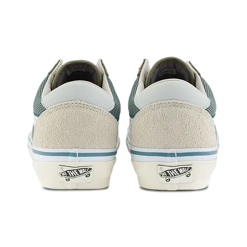 Vans Old Skool Collection TDC Slip Resistant Shock Absorbers Low Top Skateboard Shoes Unisex Beige Green-3