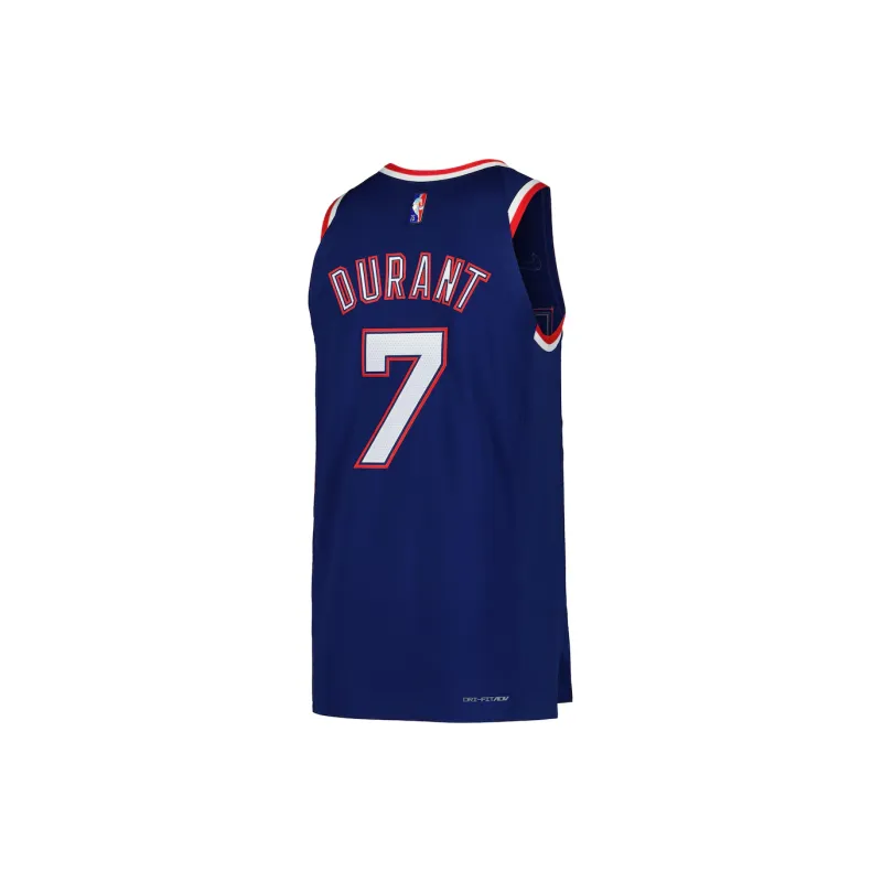 Nike Kevin Durant Brooklyn Nets Basketball Jersey Unisex Blue-1