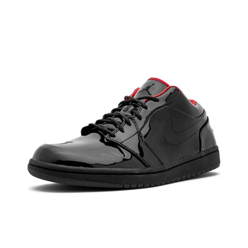 Jordan Air Jordan 1 Phat Low Anti-Slip And Wear-Resistant Lightweight Low-Top Vintage Basketball Shoes Men's Black-1