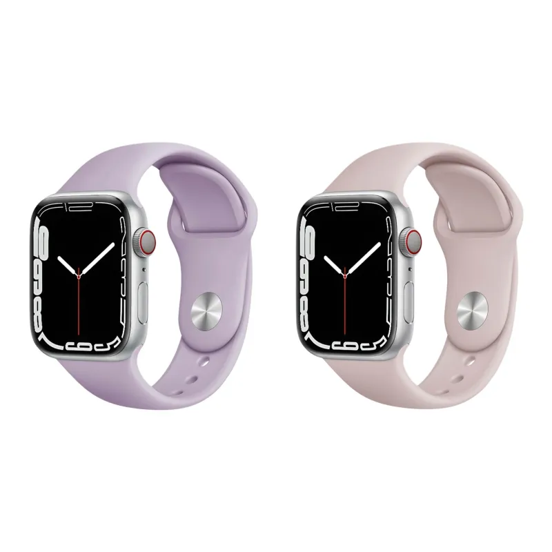 ZHISHENG Apple Compatibility Watch Band 38/40/41/42/44/45/49 All Silicone Material-13