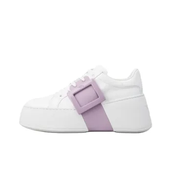 Roger Vivier Viv' Skate Low Top Skateboard Shoes Women's Purple