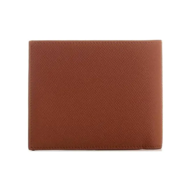 FERRAGAMO Calfskin Wallet Mini Men's Brown-2