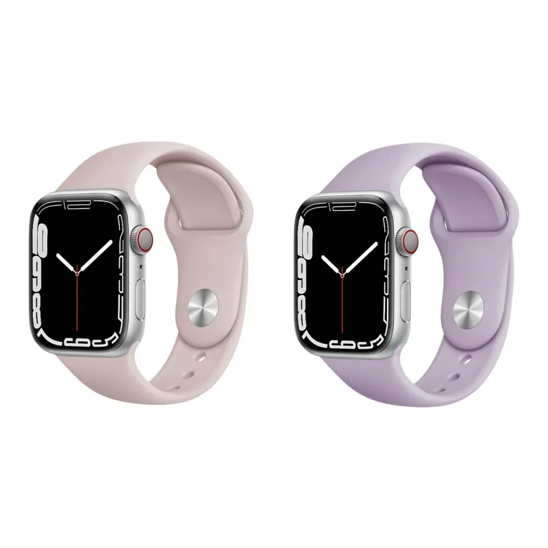 ZHISHENG Apple Compatibility Watch Band 21.7cm Silicone Material-12