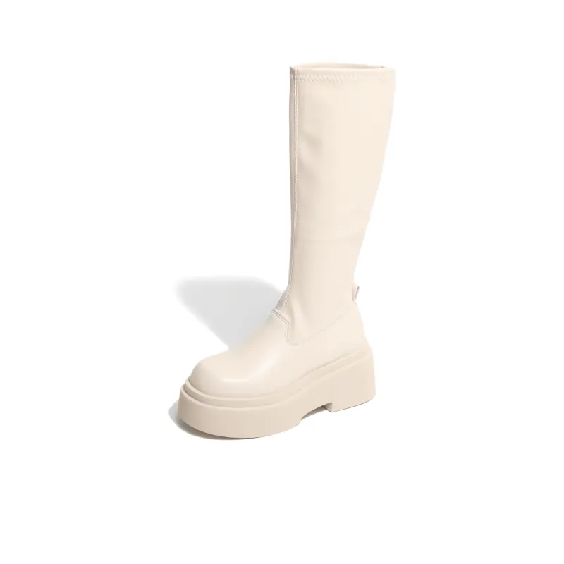 Moon Veil Knee high Boots 7cm Women's-1