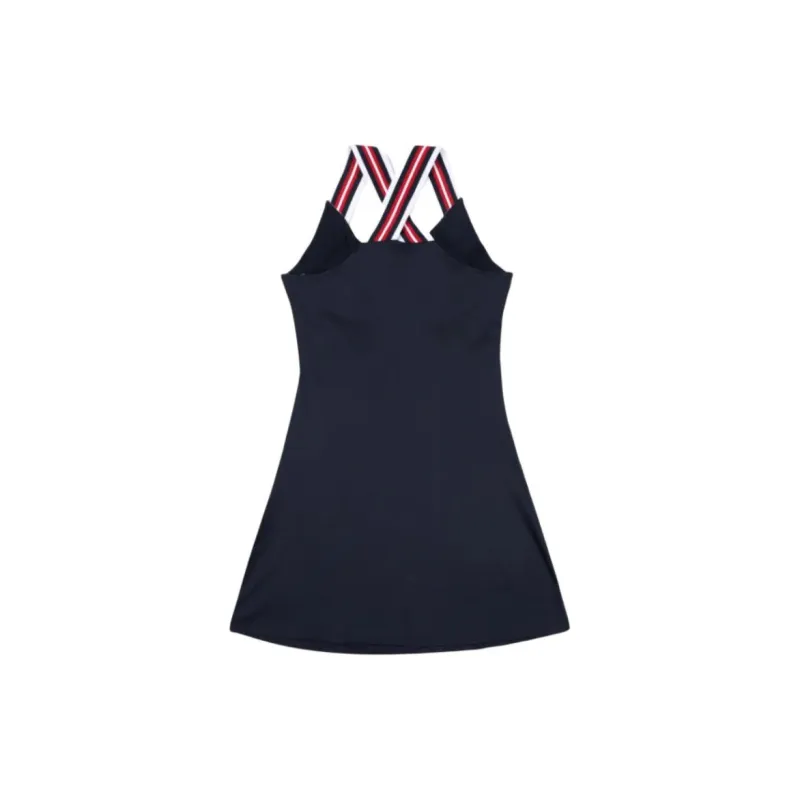 FILA Sleeveless Dress Women's Ink Marine Blue-1