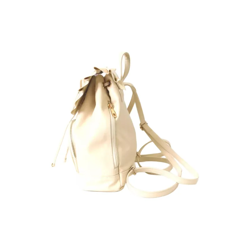 Disney Synthetic Leather Backpack Mini Women's Ecru-1