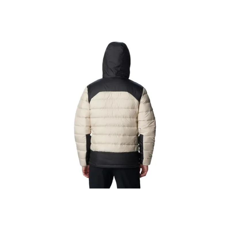 Columbia Men's Autumn Park™ Down Hooded Jacket Jackets & Coats Men's Black/Apricot-1