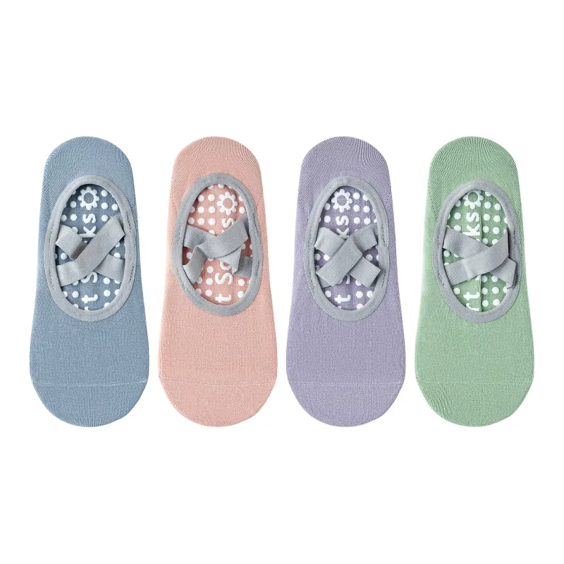 XXLLG No Show Socks Women's 4 Pack-2