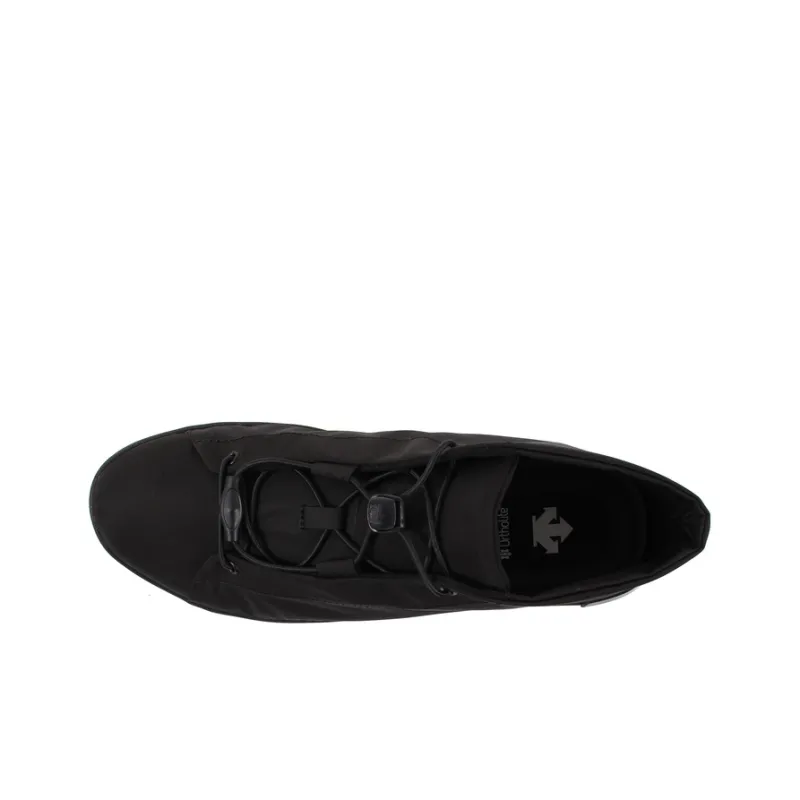 DESCENTE Cushioning, Abrasion Resistant, And Waterproof Mid Top Casual Shoes Men's Black-3
