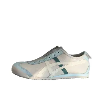 Onitsuka Tiger MEXICO 66 Anti Slip Wear Resistant Low Top Casual Shoes Unisex White Blue