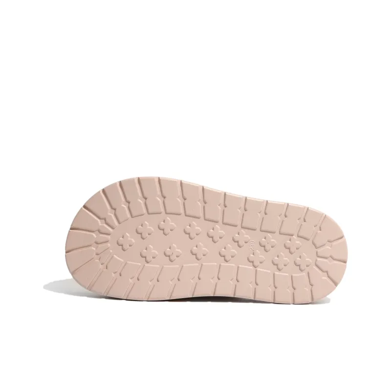 SHUXI Stitching Slip Resistant Slide Slippers Women's Black-13