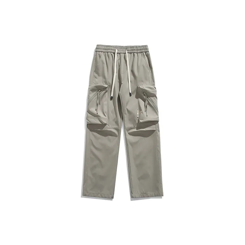 ELNHEN Cargo Pants Unisex Green-1