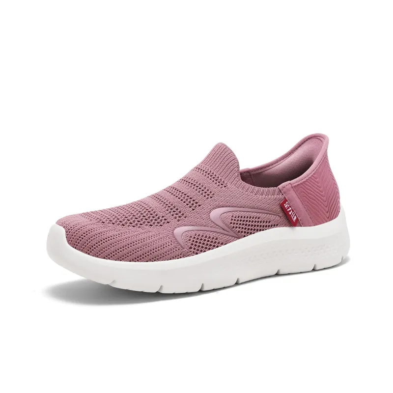 ZULIZ Nurse Shoes, Slip on Shoes, Dance Shoes Breathable And Lightweight Low Top Casual Shoes Unisex-25
