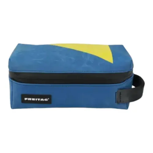 FREITAG Storage Bags Haze Blue With Yellow Accents