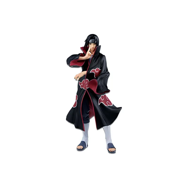 BANPRESTO Sasuke Uchiha Glasses Factory Naruto Shippuden Itachi Uchiha Set Scale Figures 20 22cm-1