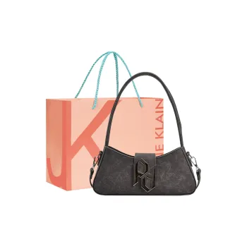 JANE KLAIN PU Shoulder Bag, Crossbody Bag Regular Women's Black/Dark Blue