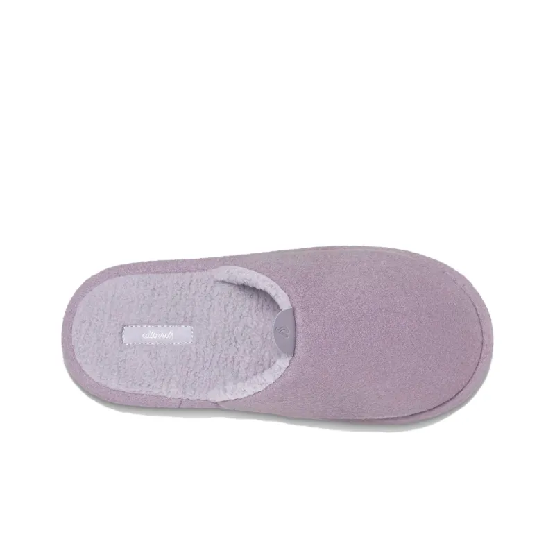 Allbirds Dweller Fluff Slip-Resistant Slide Slippers Women's Hazy Purple-4