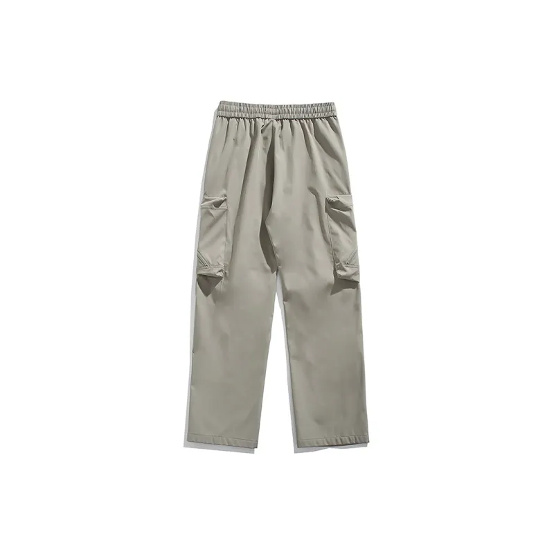 ELNHEN Cargo Pants Unisex Green-2