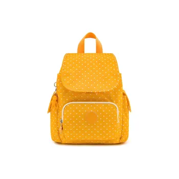 Kipling Polyamide Backpack Regular Unisex Yellow