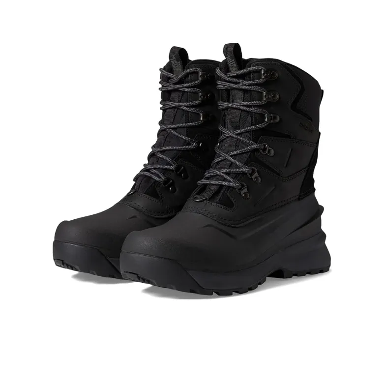 THE NORTH FACE Chilkat V 400 Waterproof And Wear resistant Crew Outdoor Boots Men's Black-1