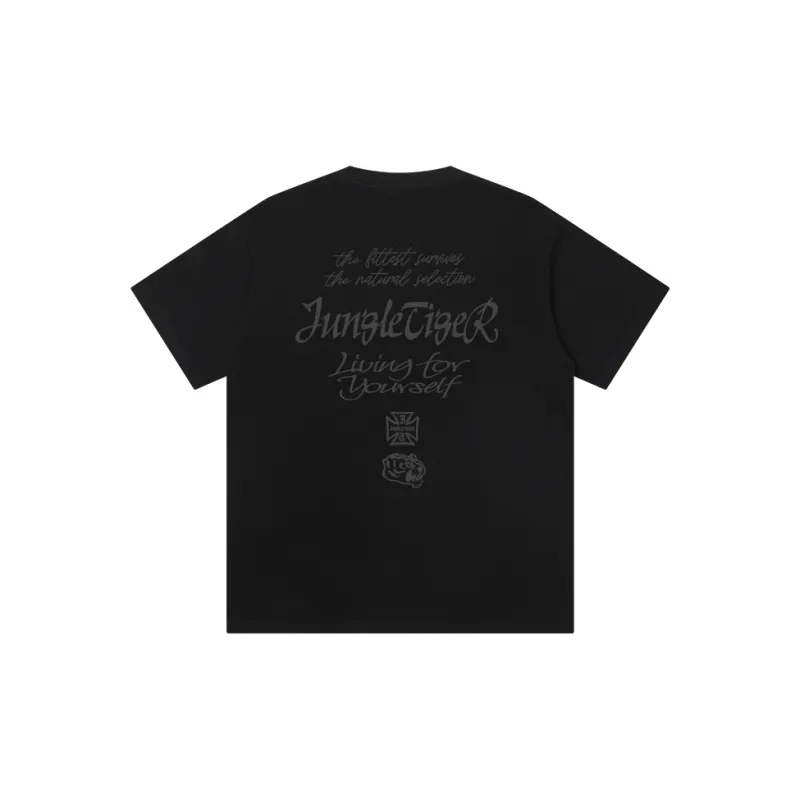 JUNGLE TIGER T Shirt Unisex White-5