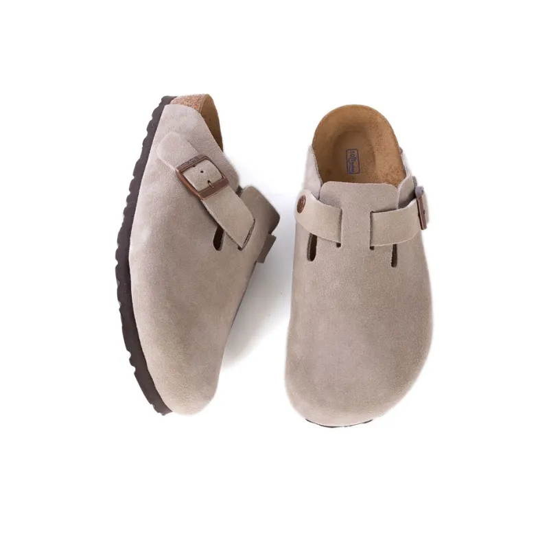 Boku Closed Toe Slippers Unisex Gray-2