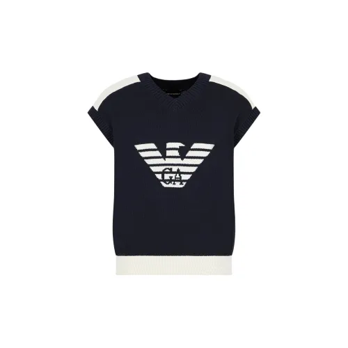 EMPORIO ARMANI Tank Tops Men Navy