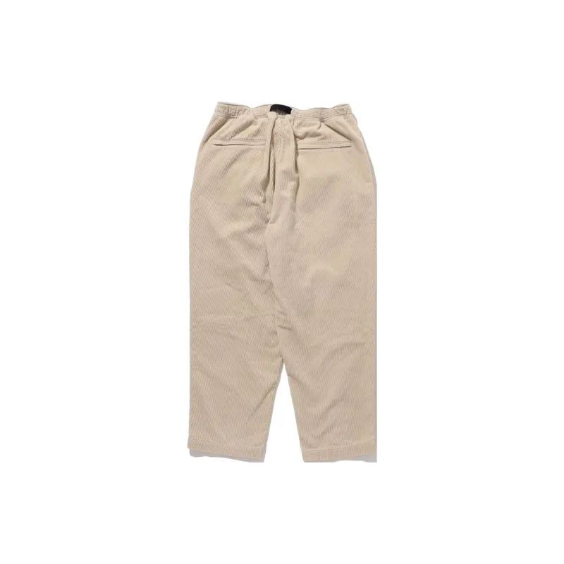 Beams SS24 Casual Pants Men's Oyster White-1