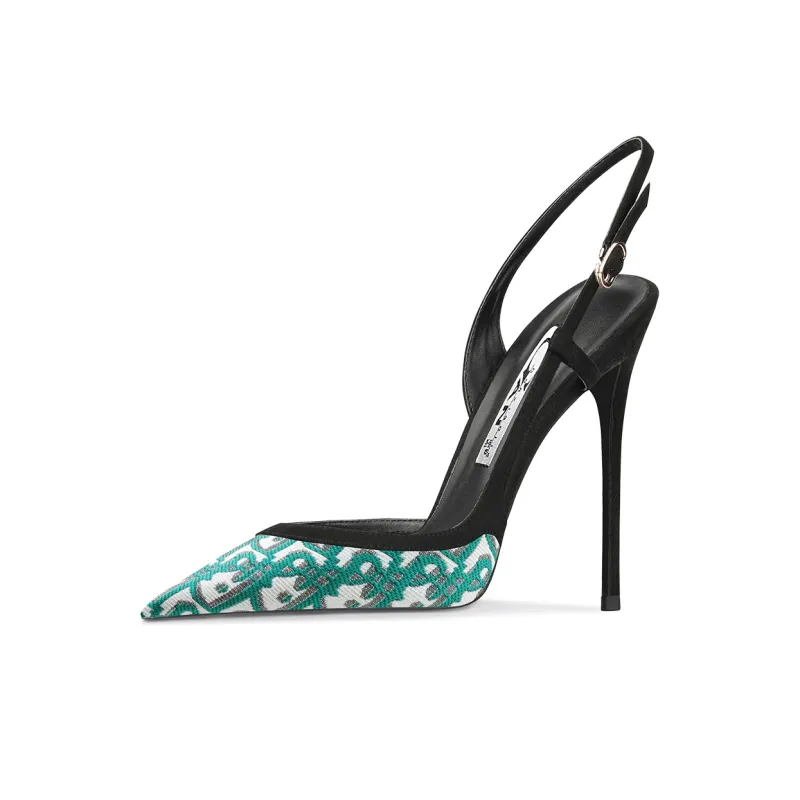 Ganxiaojie Strap Sandals Women's Green-1