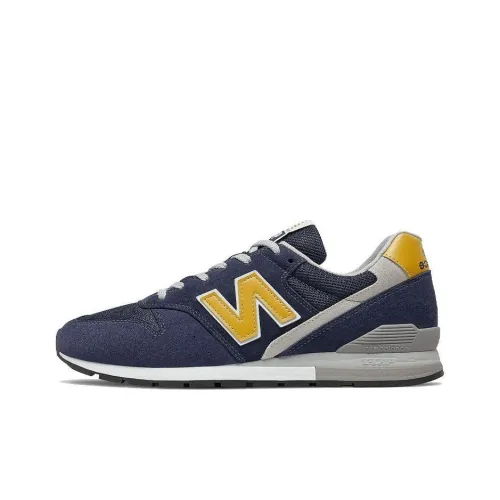 New Balance NB 996 Running Shoes Unisex Low-Top Color Gold/Blue