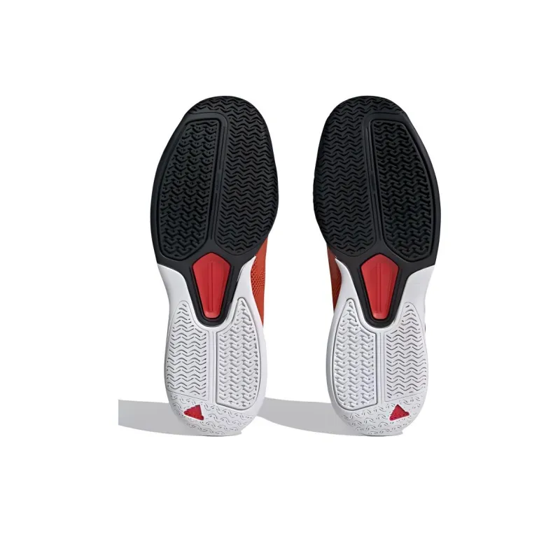 Adidas Courtflash Speed Preloved Red Cloud White Core Black-4