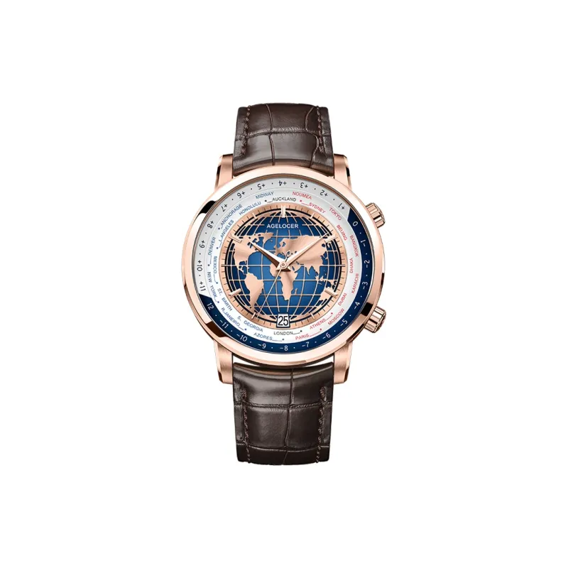 AGELOCER Men Universal Time Watch-0