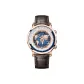Golden Dial Brown Band