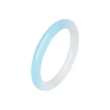 Soft Blue Water Bangle