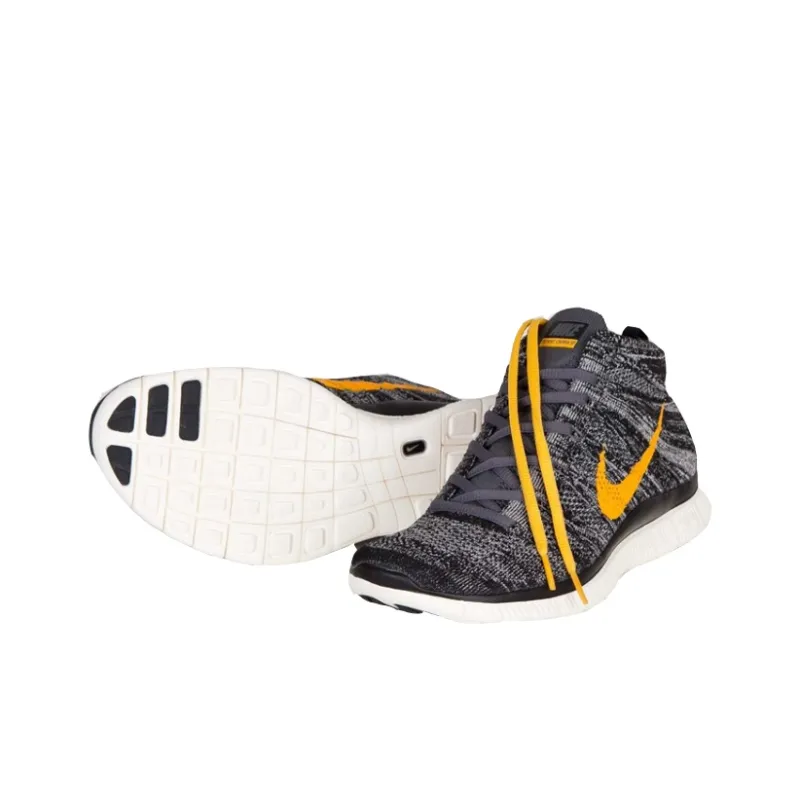 Nike Free Flyknit Chukka Sp 'Grey Orange'-5