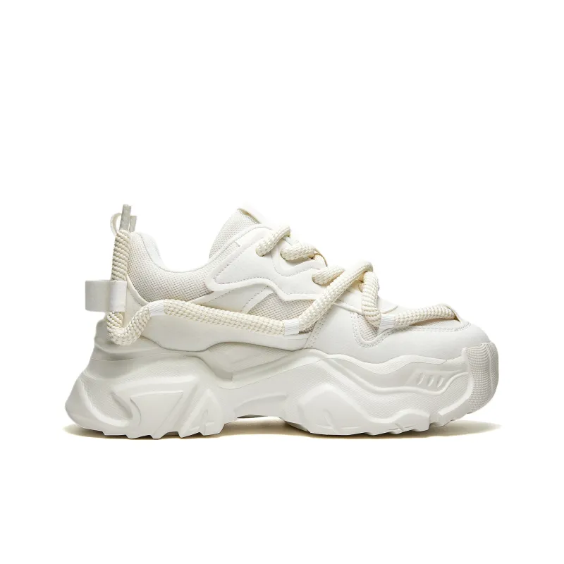 RIFUGIO VO' Shock Absorbers With Slip Resistant And Abrasion Resistant Properties Low Top Chunky Sneakers Unisex-43