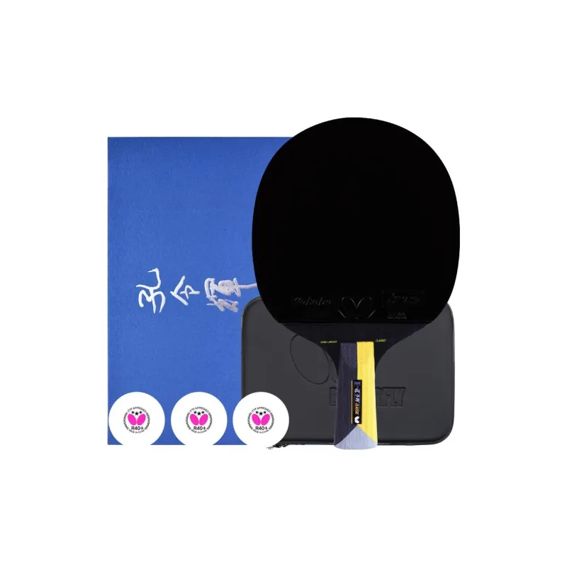 Butterfly Ping Pong Paddles Unisex Black/Red-3