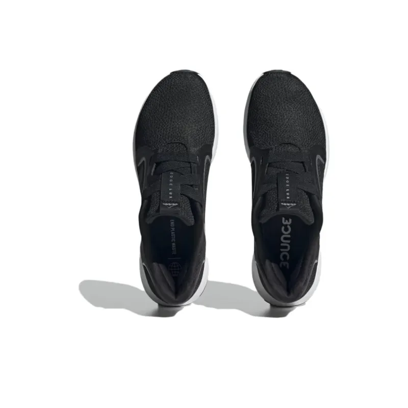 Adidas Edge Lu Cushioned Slip-Resistant Low-Top Casual Running Shoes Women's Black-3